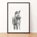 Wild Dog Art Print