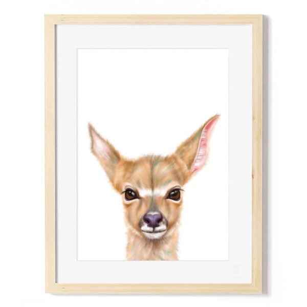 baby nyala art print