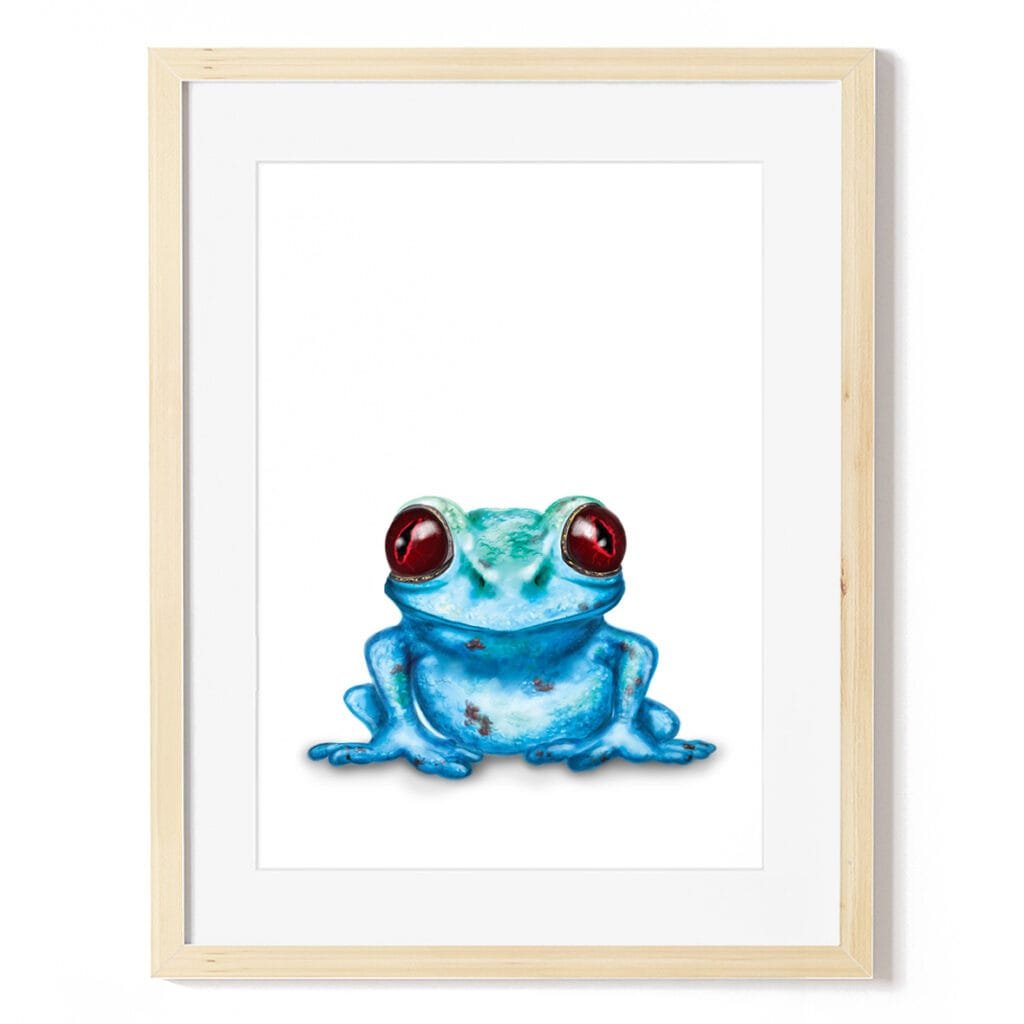 baby Uluguru Tree Frog art print