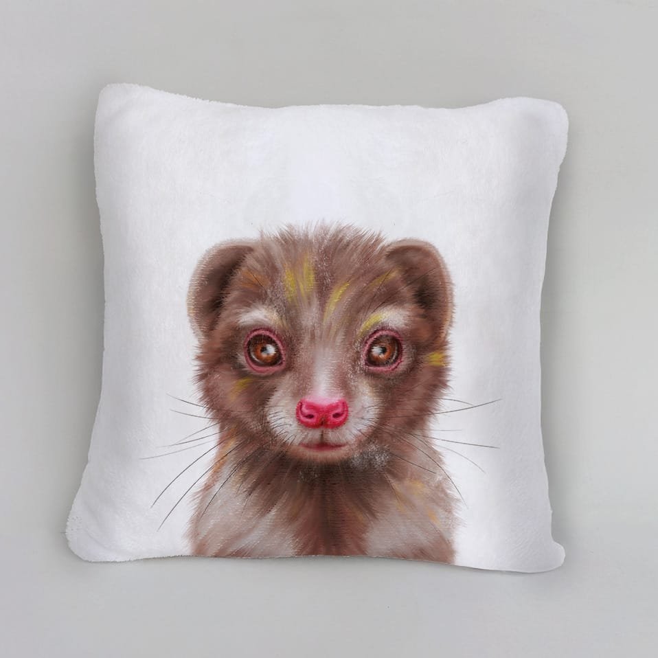dwarf mongoose scatter cushion
