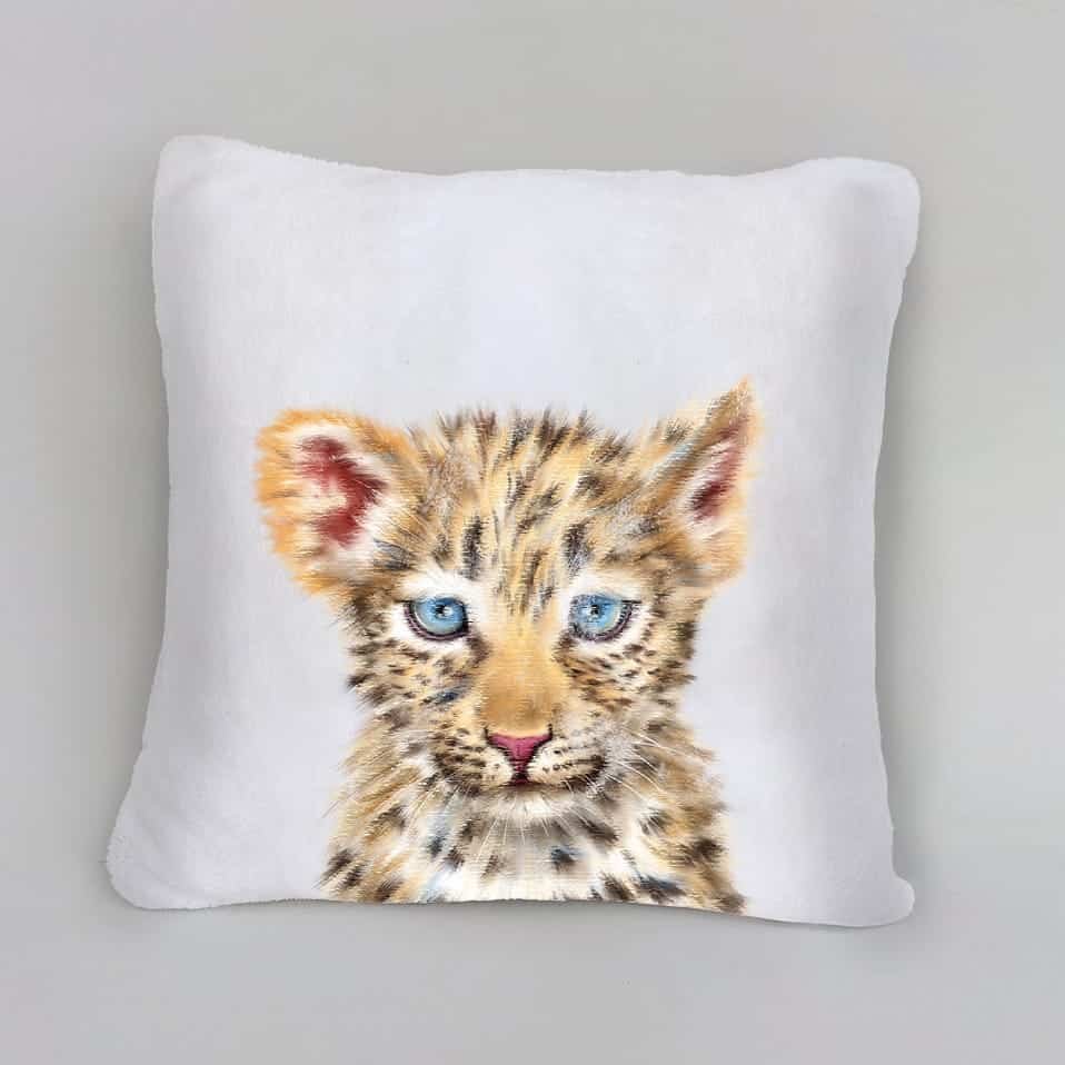 Baby Leopard Scatter Cushion