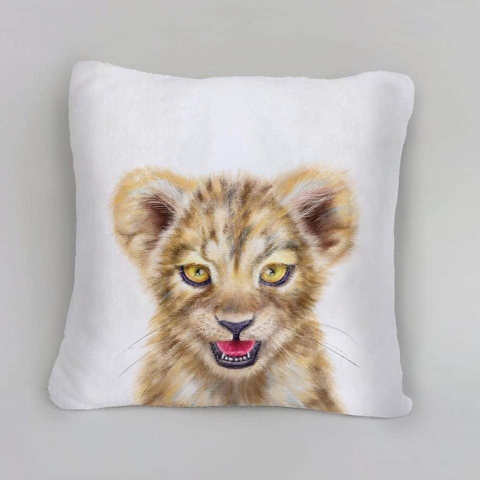 Baby Lion Scatter Cushion