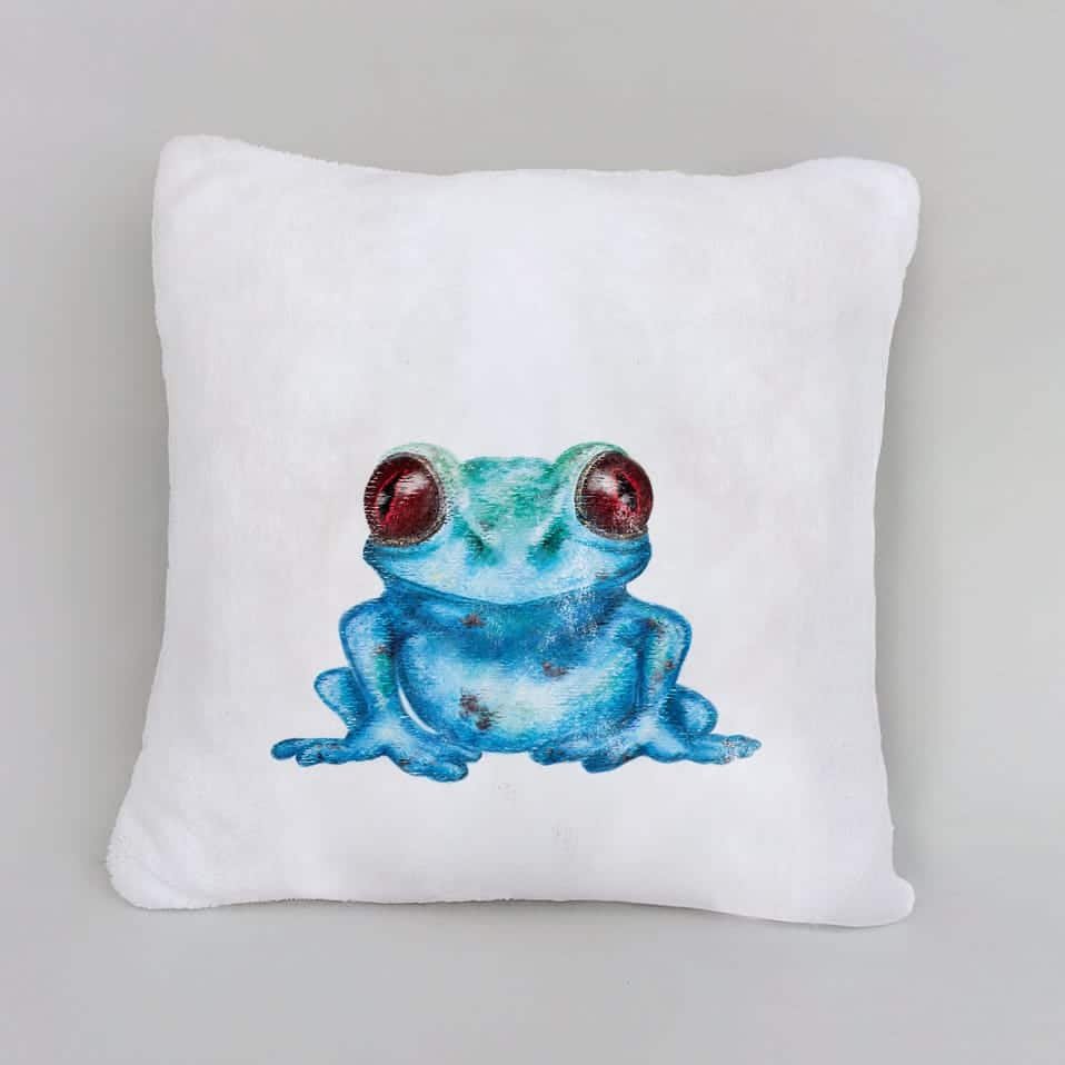 baby tree frog scatter cushion