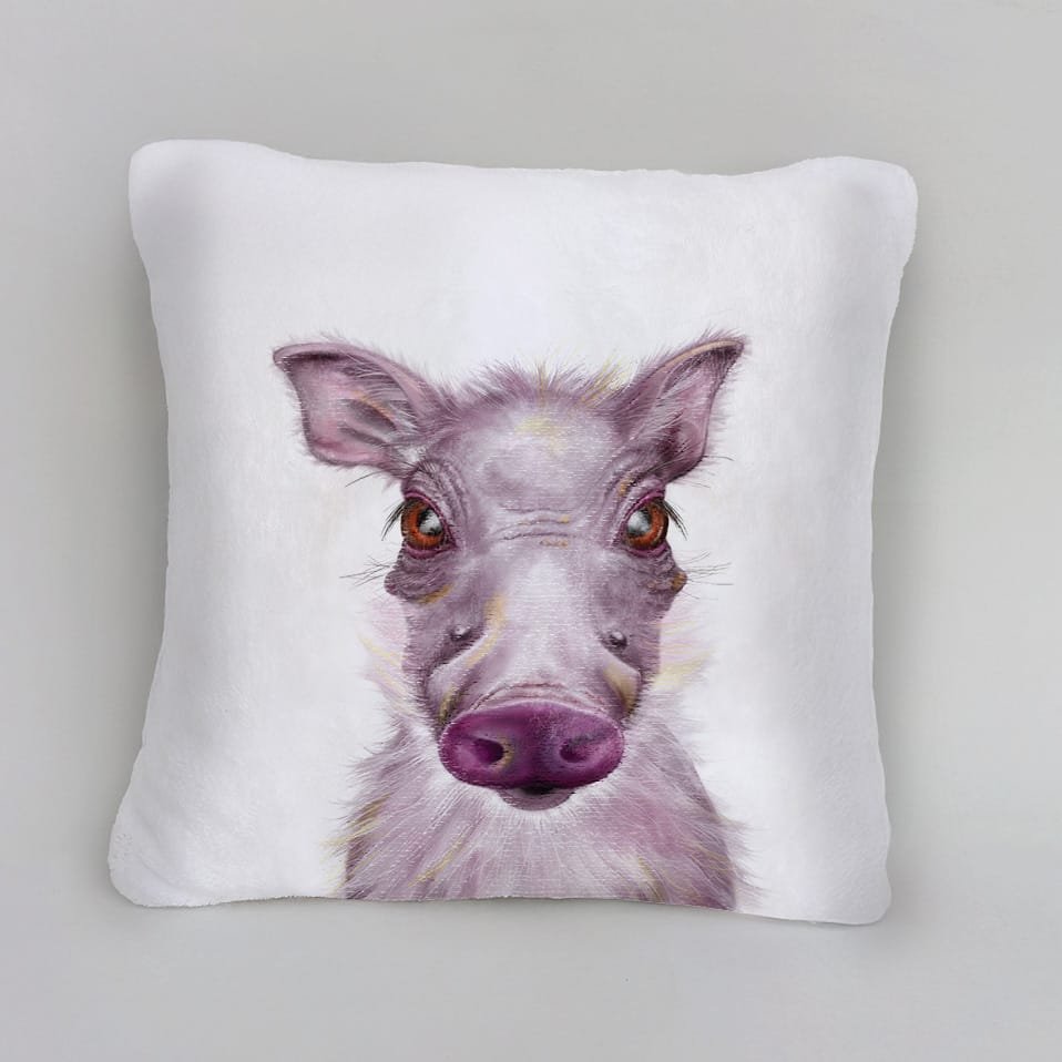 Baby Warthog Scatter Cushion