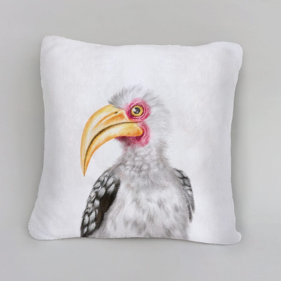 Baby Hornbill Scatter Cushion